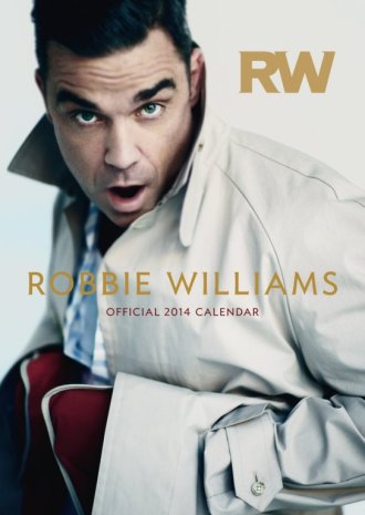 Robbie Williams Official Календарь 2014