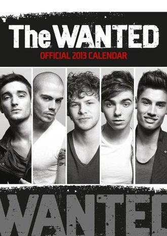 The Wanted Official Календарь 2013