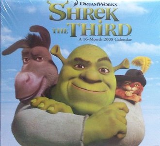 Shrek the Third Календарь 2008