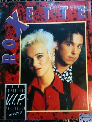 ROXETTE VERY IMPORTANT VIP PAPERBACK MUSIC