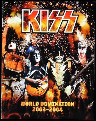 KISS World domination 2003-2004 Tour Book