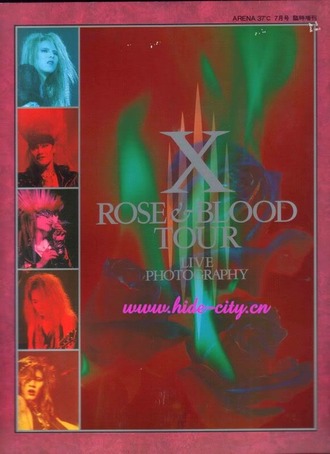 X JAPAN Rose &amp; Blood Tour Live Photography