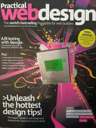 PRACTICAL WEB DESIGN Magazine № 198 Иностранные журналы web дизайн, Intpressshop