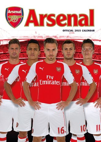 Arsenal FC Official Календарь 2015 ИНОСТРАННЫЕ КАЛЕНДАРИ 2015, Arsenal FC Official CALENDAR 2015