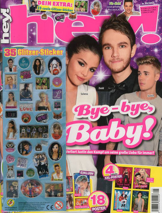 HEY! Magazine № 5 2015 Selena, Justin, Zedd Cover ИНОСТРАННЫЕ ЖУРНАЛЫ О ПОП МУЗЫКЕ