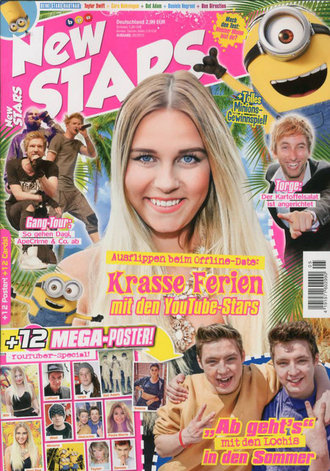 NEW STARS Magazine № 5 2015 Dagi Bee, ApeCrime Cover ИНОСТРАННЫЕ ЖУРНАЛЫ О ПОП МУЗЫКЕ